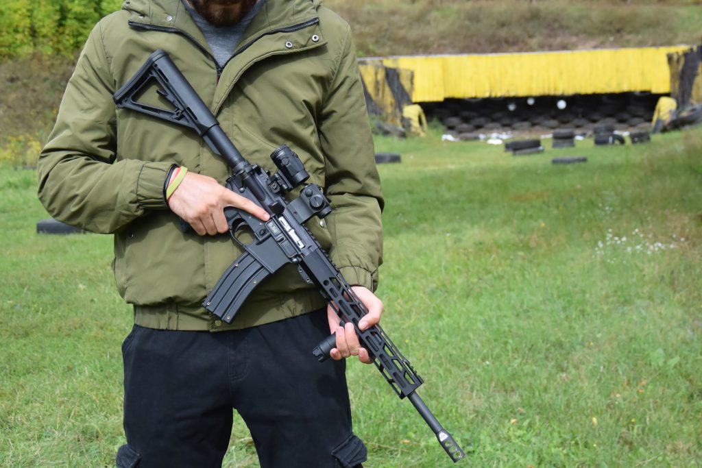 range train AR-15 assault rifle weapon