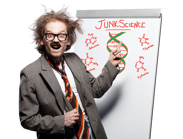 Junk science professor formula calculation