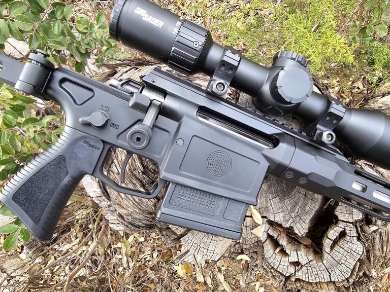Gun Review SIG SAUER Cross Trax Rifle in .308 Winchester Shooting News Weekly