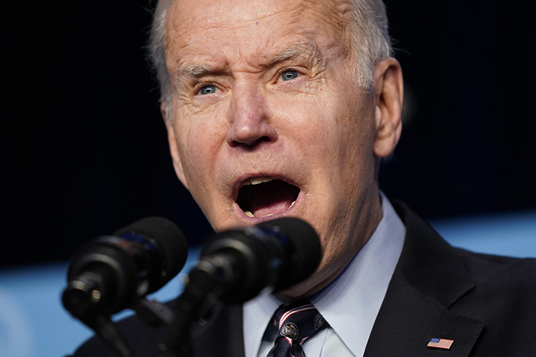 Joe Biden angry speech
