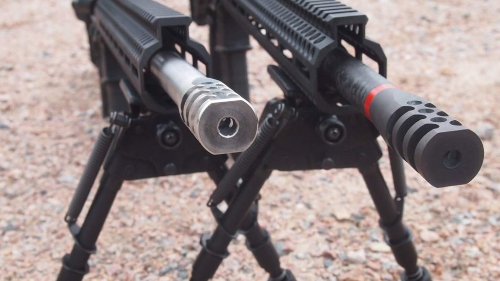 AR-15 rifle muzzle devices