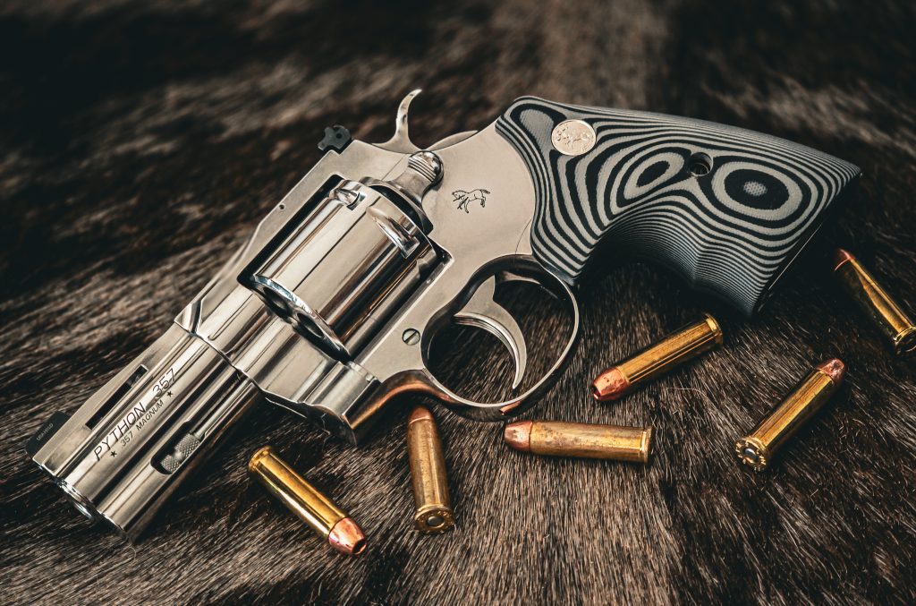 Colt Python Combat Elite (image courtesy JWT for Shooting News Weekly.)