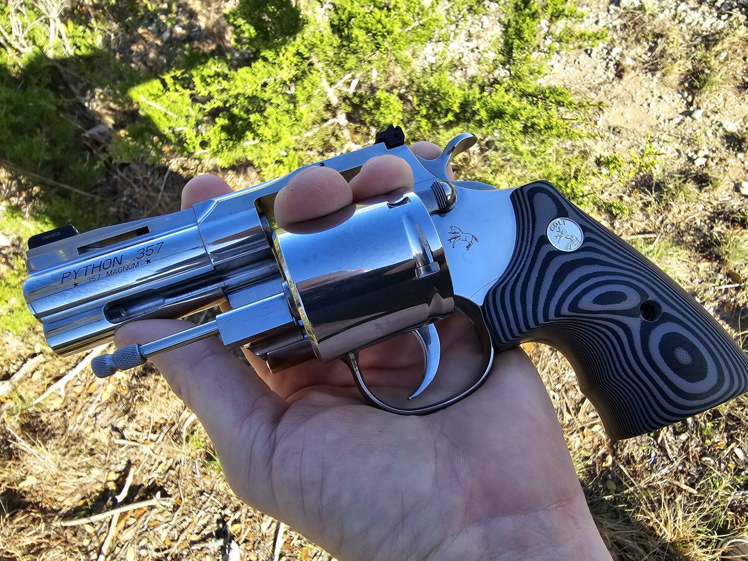 Gun review colt python combat elite revolver shooting news weekly