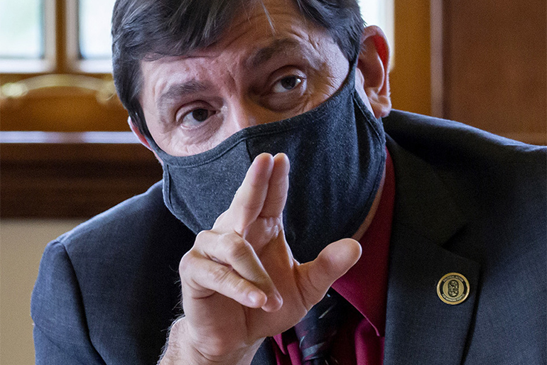 Maine Senate President Troy Jackson