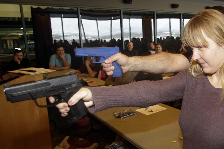 Armed Teacher guns in schools teacher carry