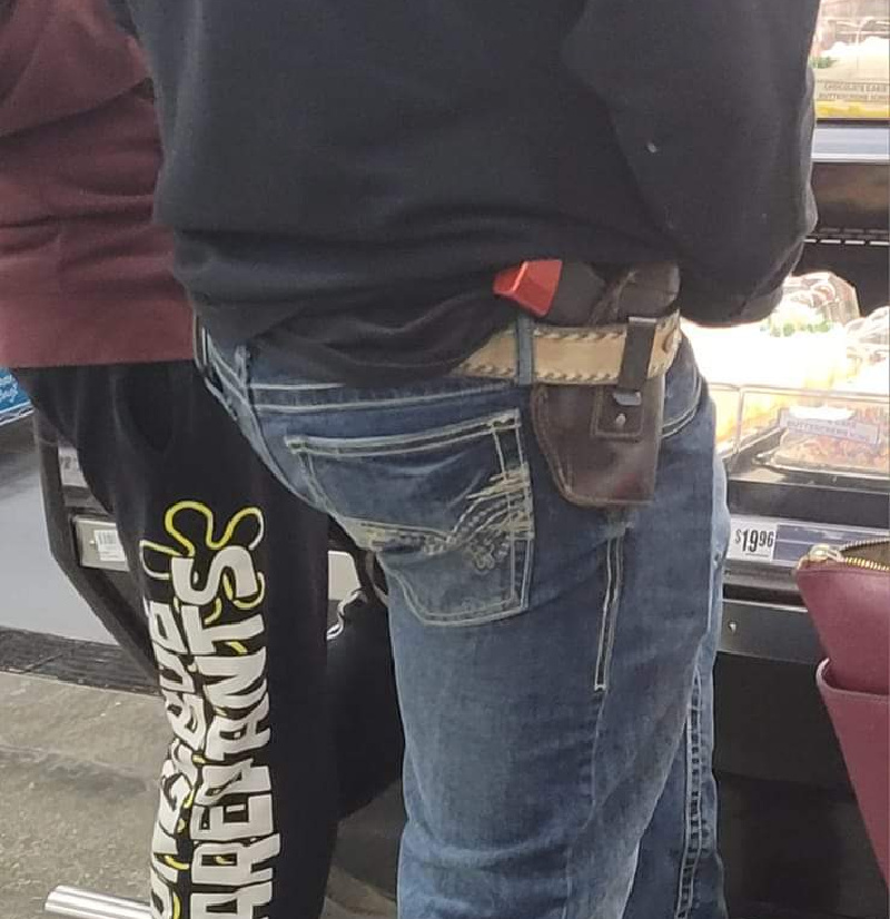 open carry at subway