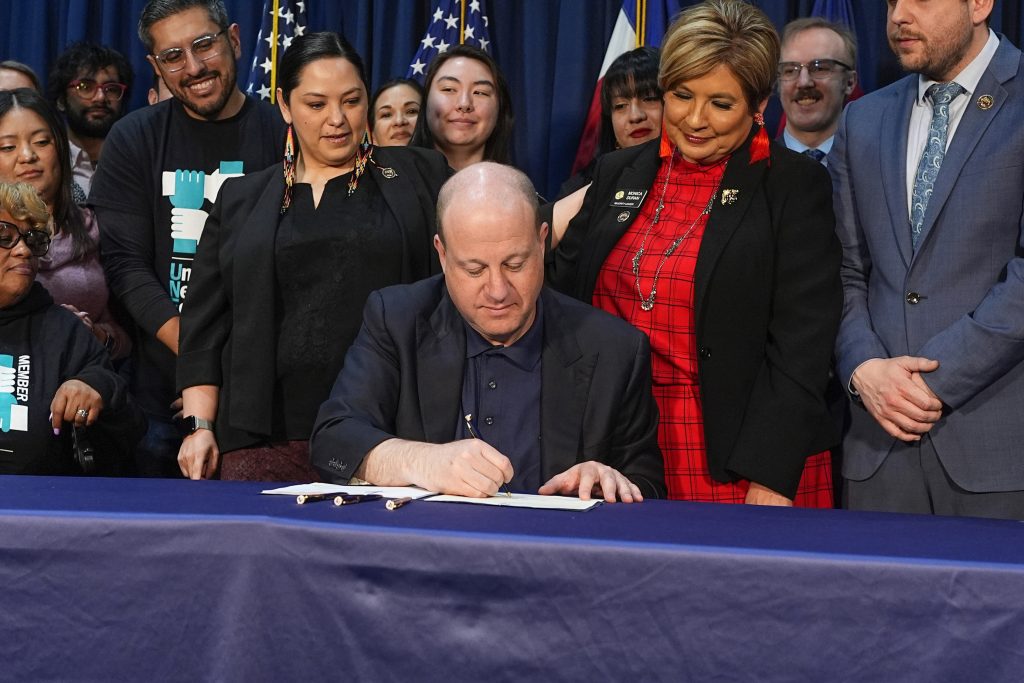 Jared Polis bill signing