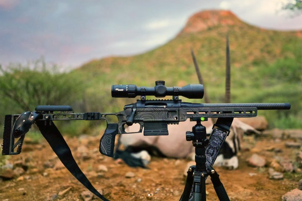 Black Collar Pork Sword rifle africa hunt hunting