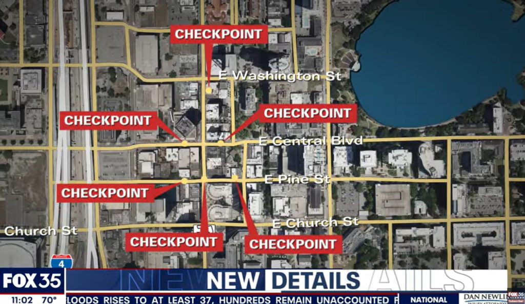 Orlando, Florida AI gun detection checkpoints