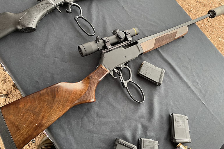 Henry Lever Action Supreme rifle 