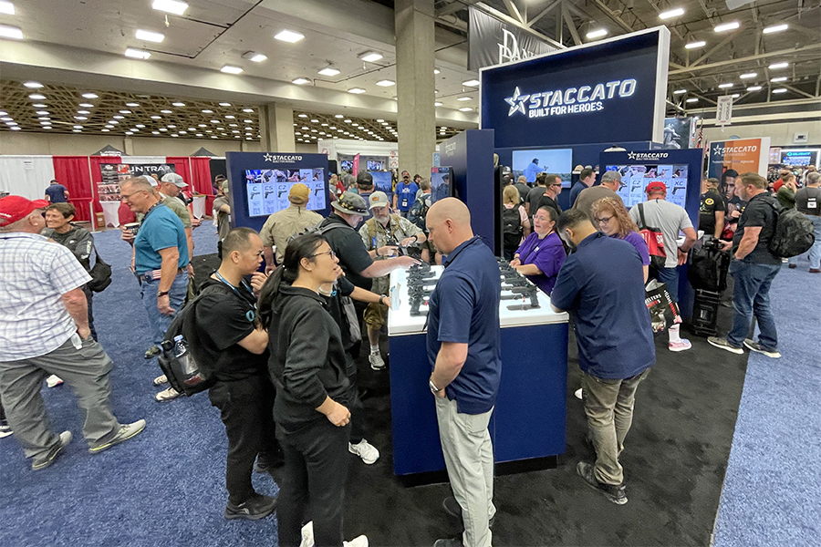 NRAAM 2024 Staccato booth 