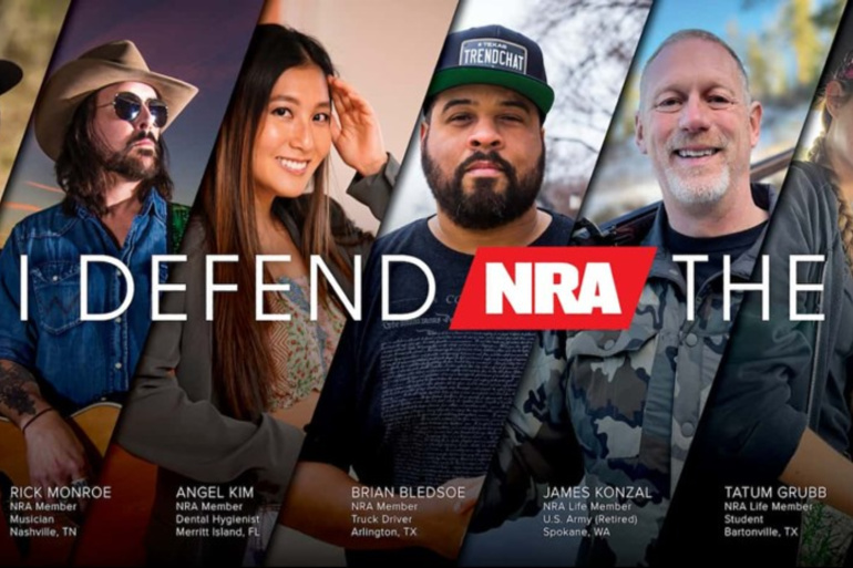 i defend the nra banner