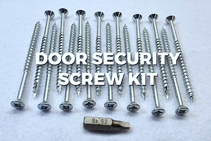 door security screw kit