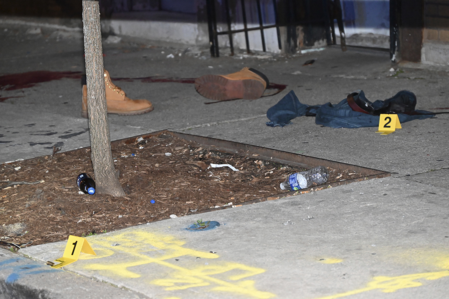 Chicago crime scene investigation shooting