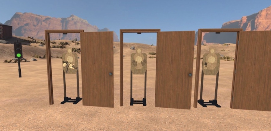 ACE VR virtual reality firearm competition training