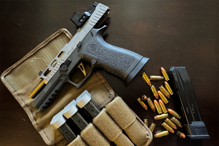SIG SAUER P320 Everyday carry ammunition drop test