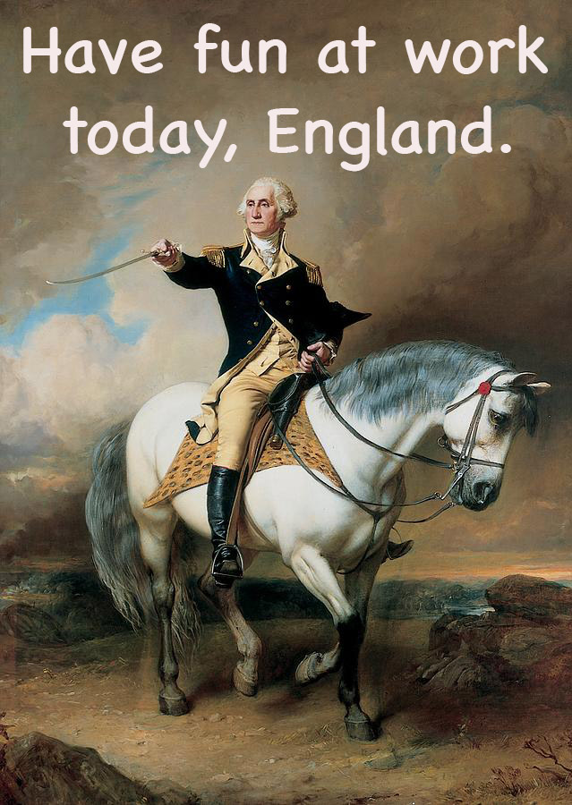 George Washington July 4th meme