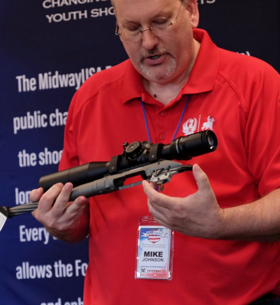 Ruger engineer Mike Johnson