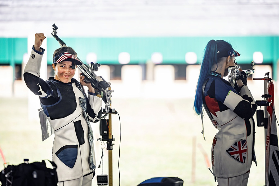 Sagen Maddalena women's 50M smallbore 3-position