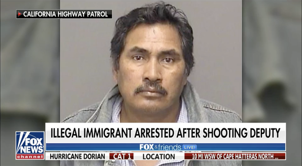 illegal immigrant shoots cop