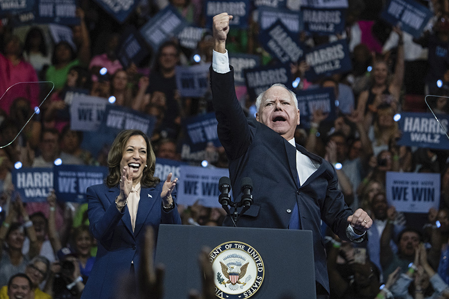 Kamala Harris Tim Walz