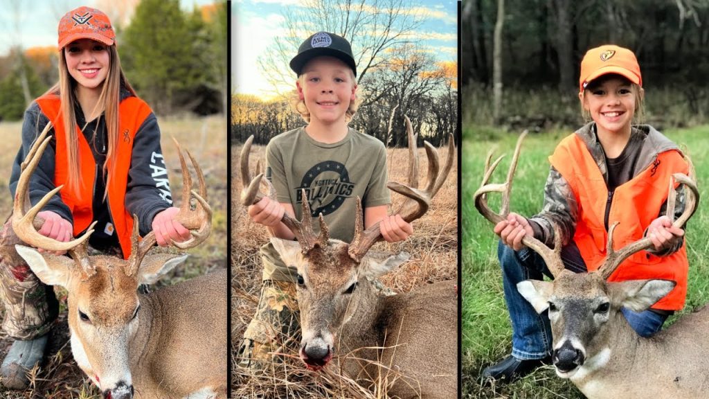 kids deer hunt hunting 