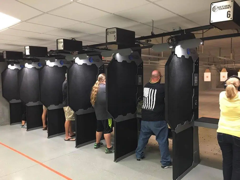 indoor shooting range train lanes