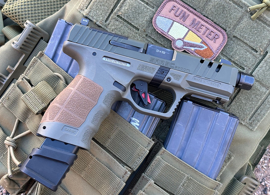 SAR9 SOCOM COMPACT 9mm pistol