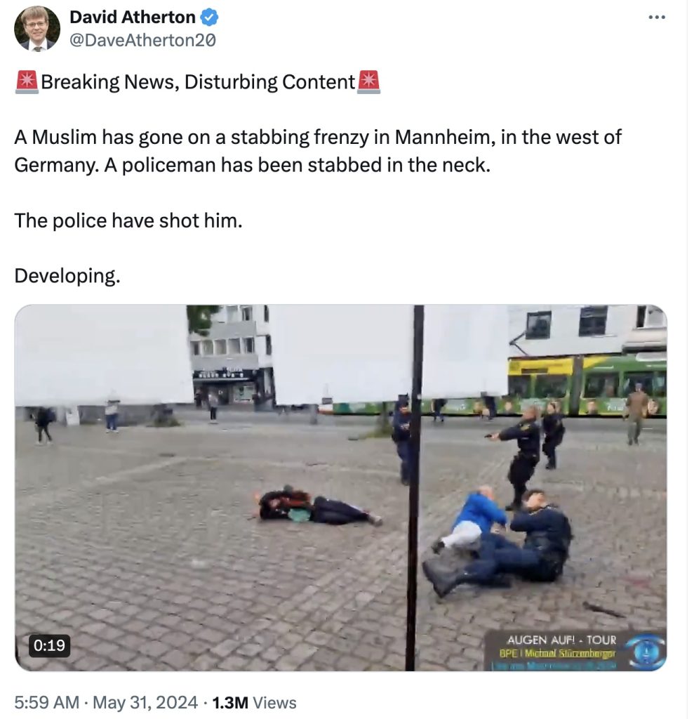 Mannheim knife attack