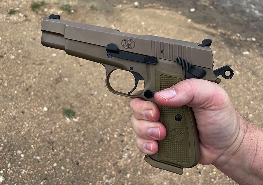 FN High Power Hi Power 9mm pistol