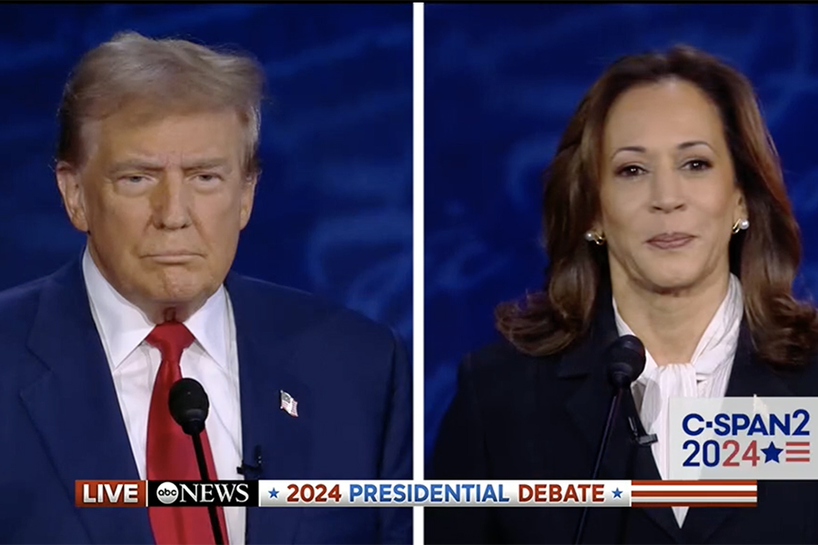 Trump Harris debate