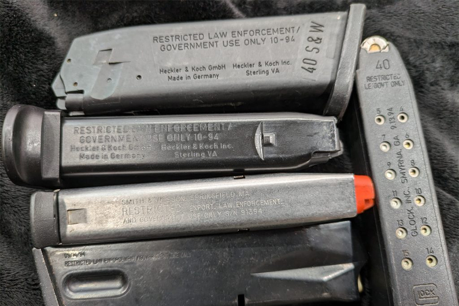 restricted use LEO magazines