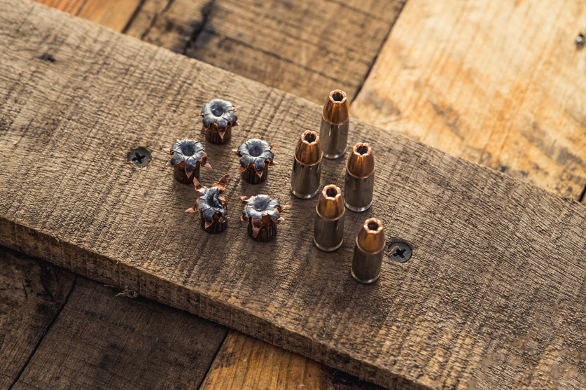 9mm JHP personal defense ammunition