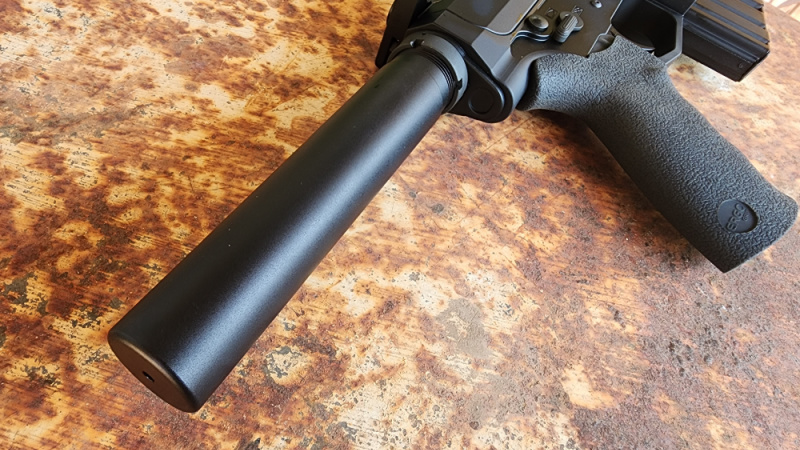 buffer tube on AR pistol