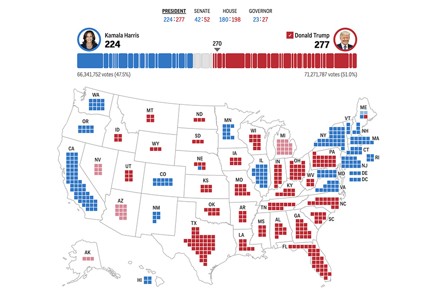 2024 election map