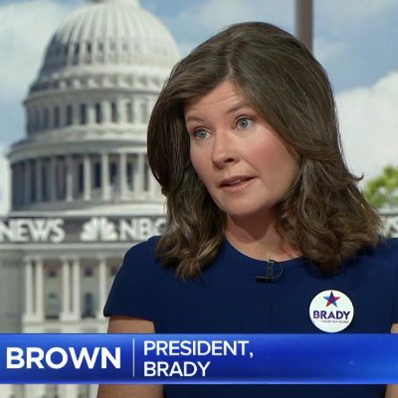 Kris Brown, President of Brady. (Photo credit: NBC News)