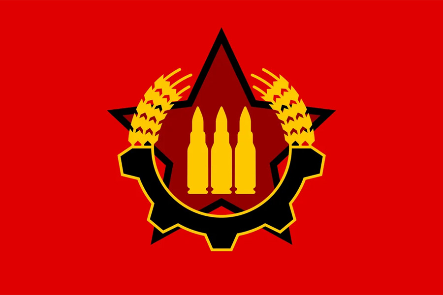 sra socialist rifle association flag