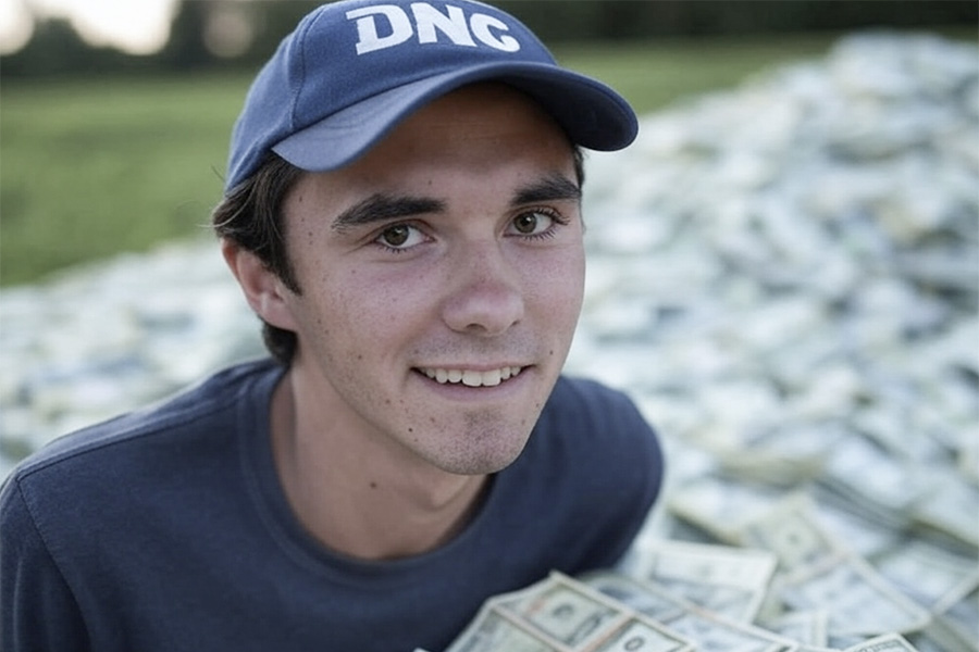 David Hogg DNC cash