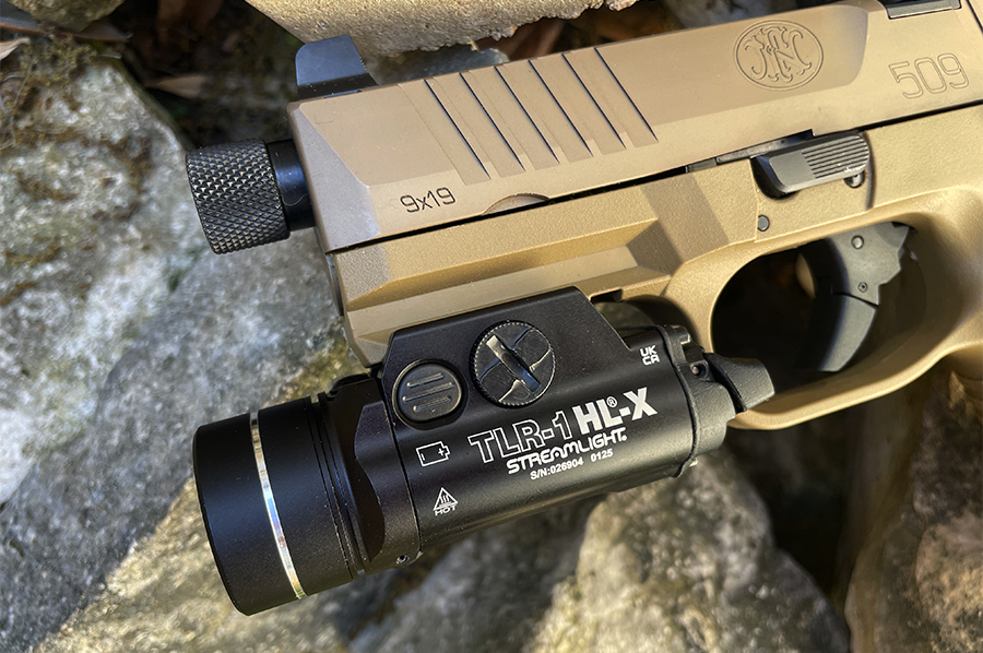 Streamlight TLR-1 HL-X multi-fuel rail-mounted light