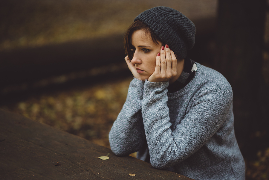 woman worry worried