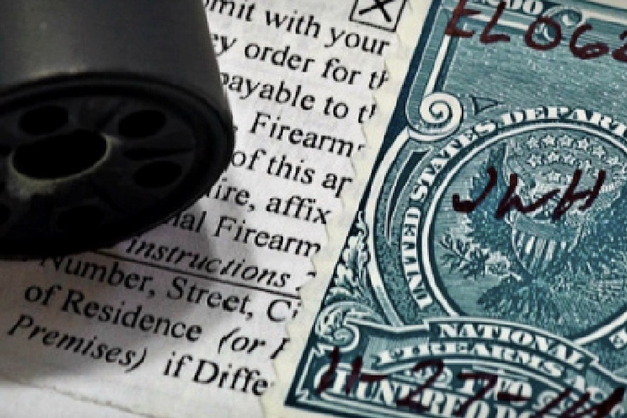 silencer suppressor tax stamp