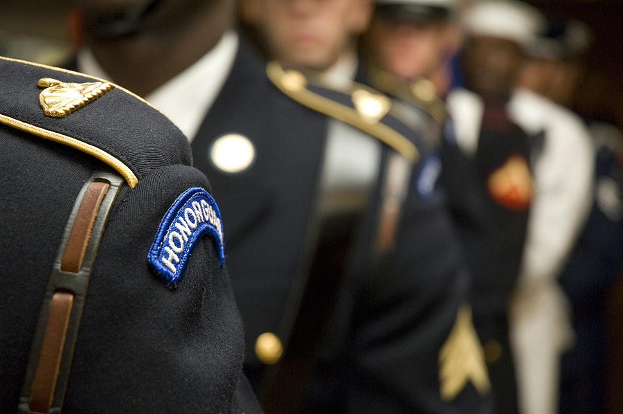 military honor guard Memorial Day