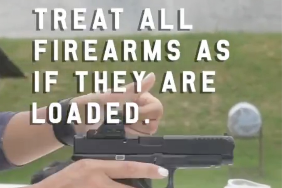 4 rules of gun safety