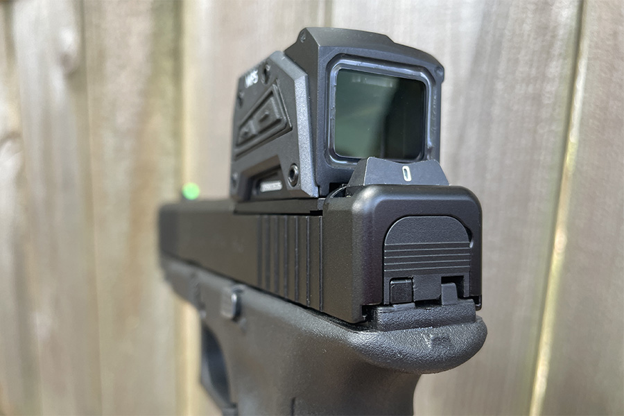 glock slide rear