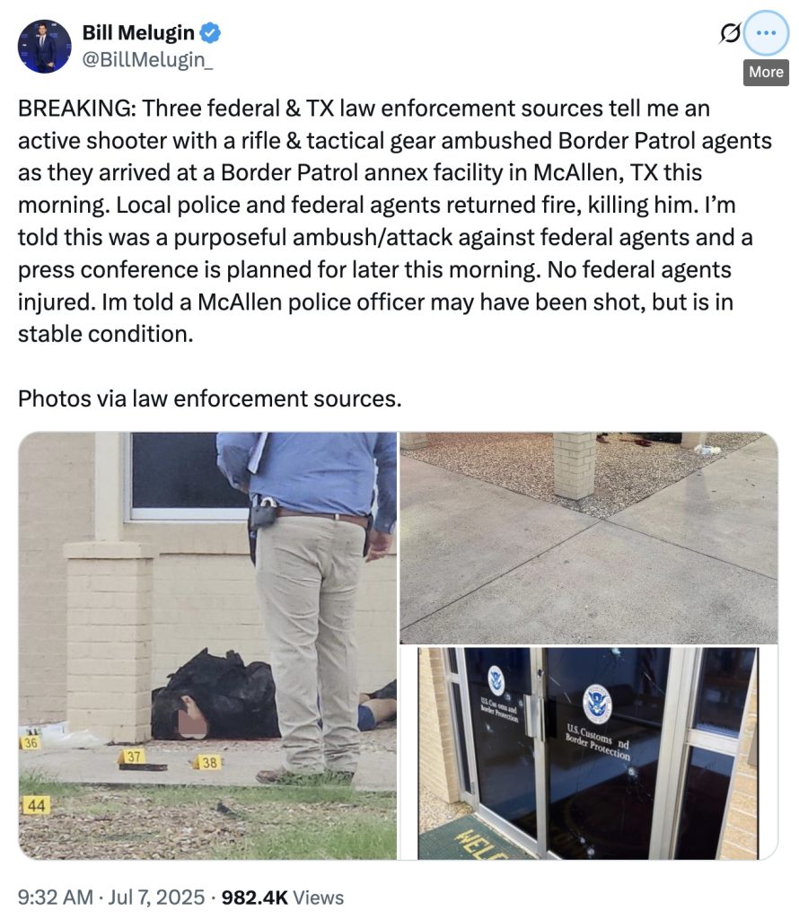 mcallen texas border patrol shooting