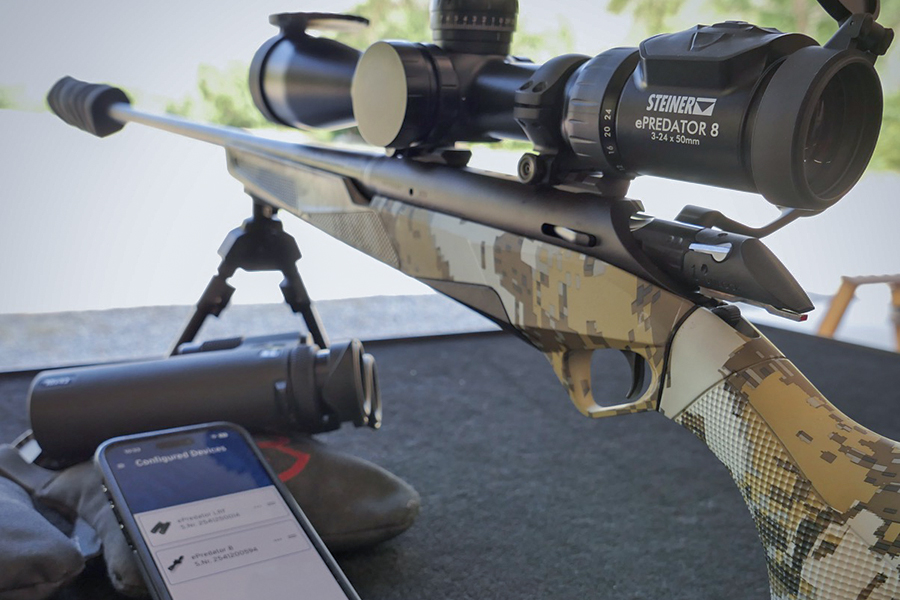 Steiner ePredator 8 rifle scope