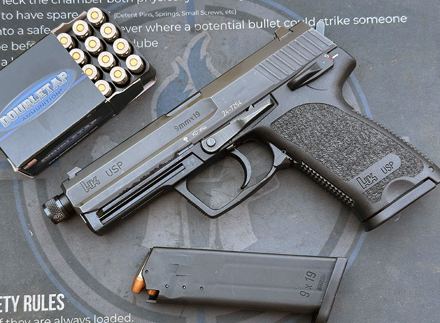 HK USP 9mm pistol