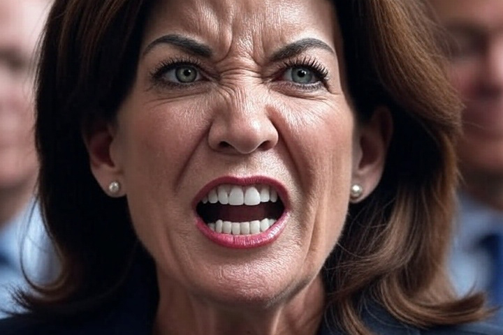 Kathy Hochul angry grok