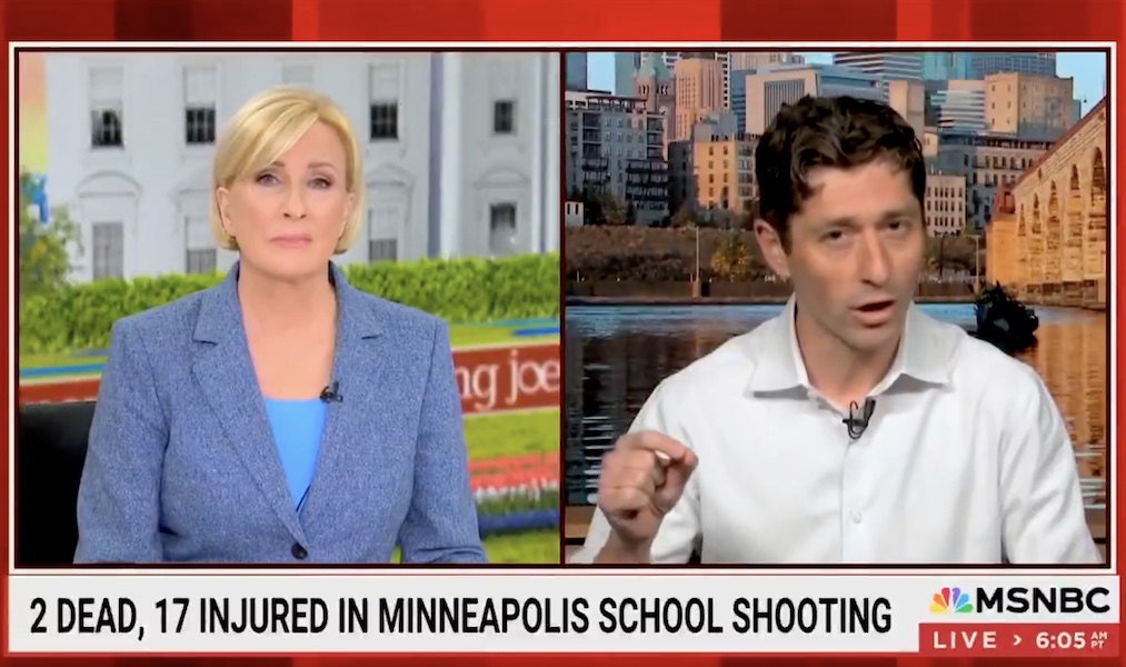 Minneapolis Mayor Jacob Frey Morning Joe school shooting