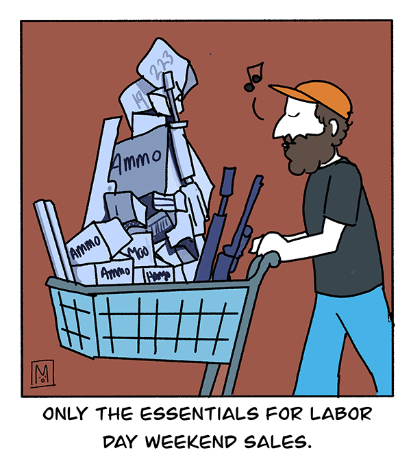 Labor Day shopping sale